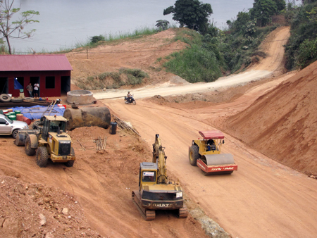 Thi công dự án đường cao tốc Nội Bài - Lào Cai